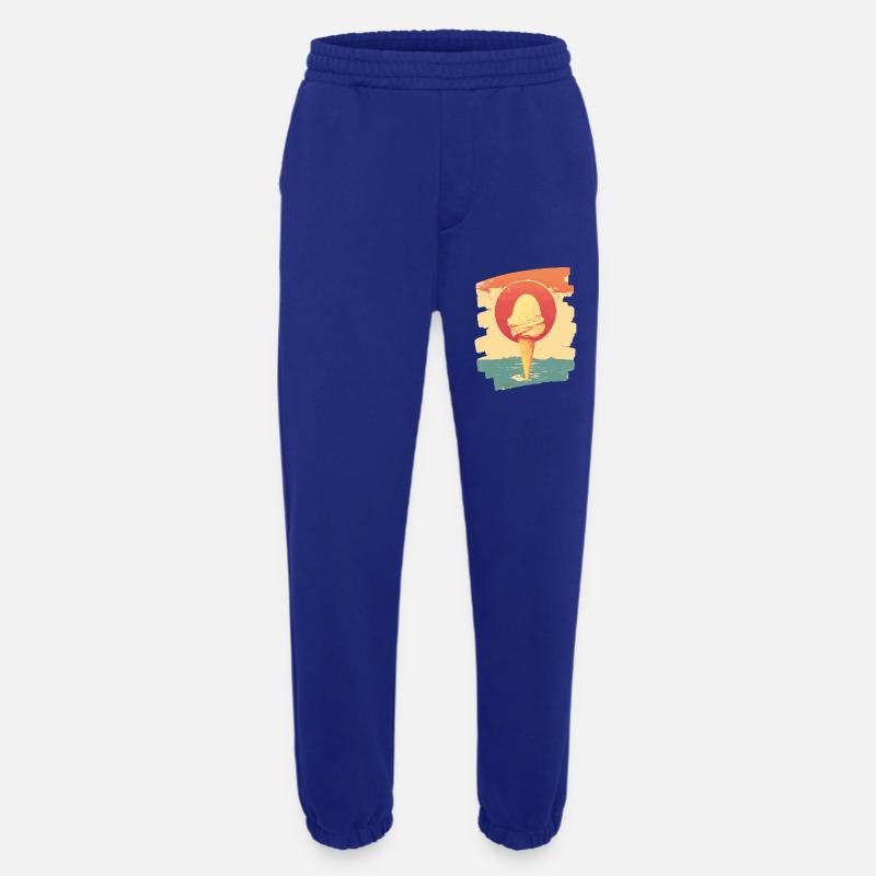 Eis und Eiscreme Kugel - Heavyweight Jogginghose - made by SPREAD  - Iconic Blue