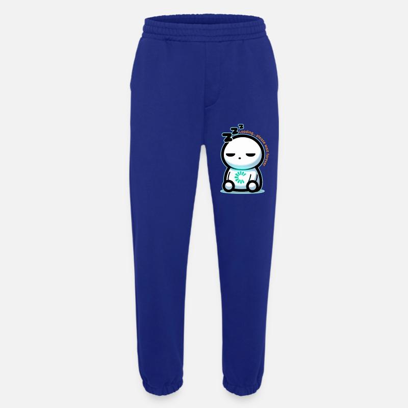 Forever Loading Sleepy Mascot - Heavyweight Jogging Pants - made by SPREAD  - Iconic Blue
