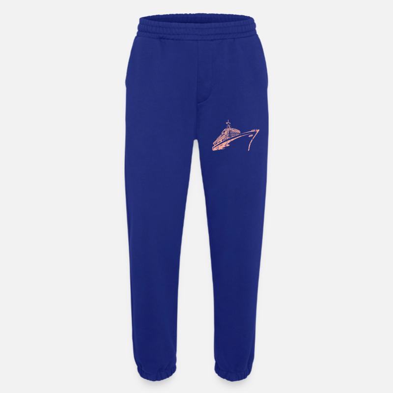 Kreuzfahrtschiff Kreuzfahrt Schiff Luxus - Heavyweight Jogginghose - made by SPREAD - Iconic Blue
