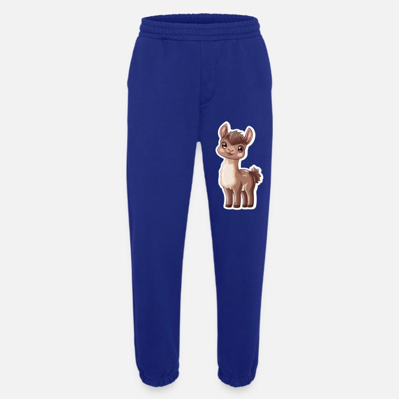 Lama Alpaka Llama Tier Geschenk - Heavyweight Jogginghose - made by SPREAD  - Iconic Blue