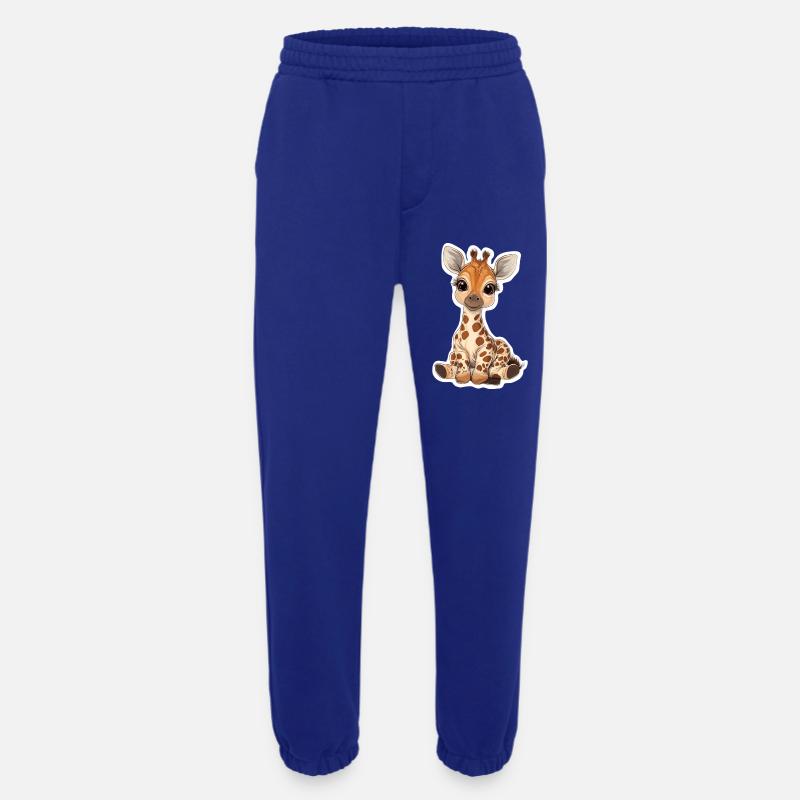 Giraffe - Heavyweight Jogginghose - made by SPREAD  - Iconic Blue