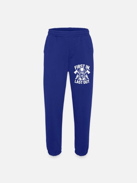 Firefighter Dog - Heavyweight Jogging Pants - made by SPREAD  - Iconic Blue