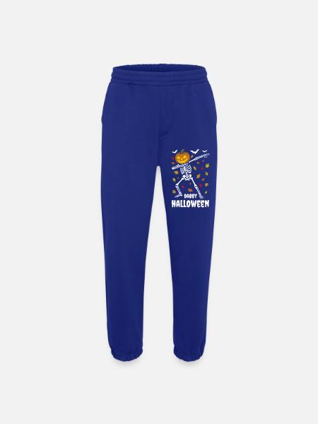 Dabby Halloween - Dab Dance Skeleton - Fall - Heavyweight Jogging Pants - made by SPREAD - Iconic Blue