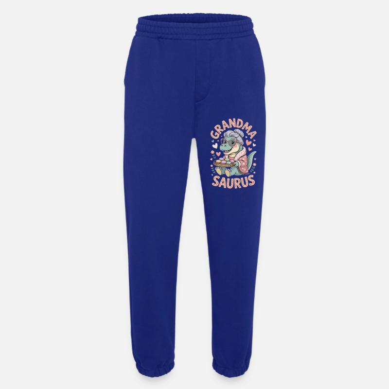 Oma Saurus Großmutter - Heavyweight Jogginghose - made by SPREAD  - Iconic Blue