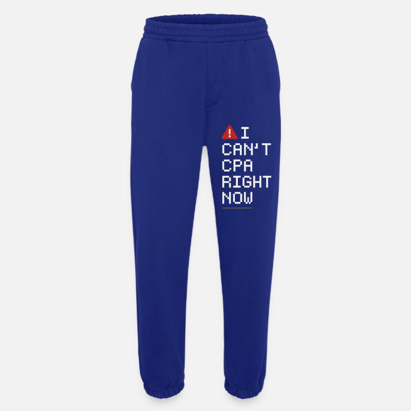 Buchhaltungsstudent Cpa Im Training Excel -witze - Heavyweight Jogginghose - made by SPREAD  - Iconic Blue