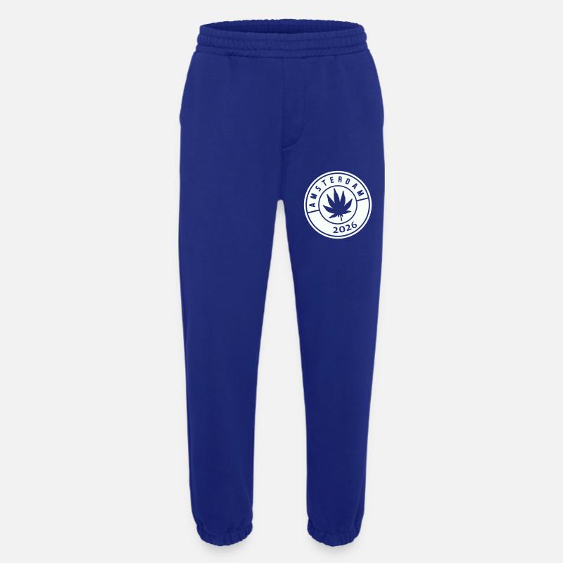 Amsterdam Weed 2026 - Heavyweight Jogginghose - made by SPREAD  - Iconic Blue