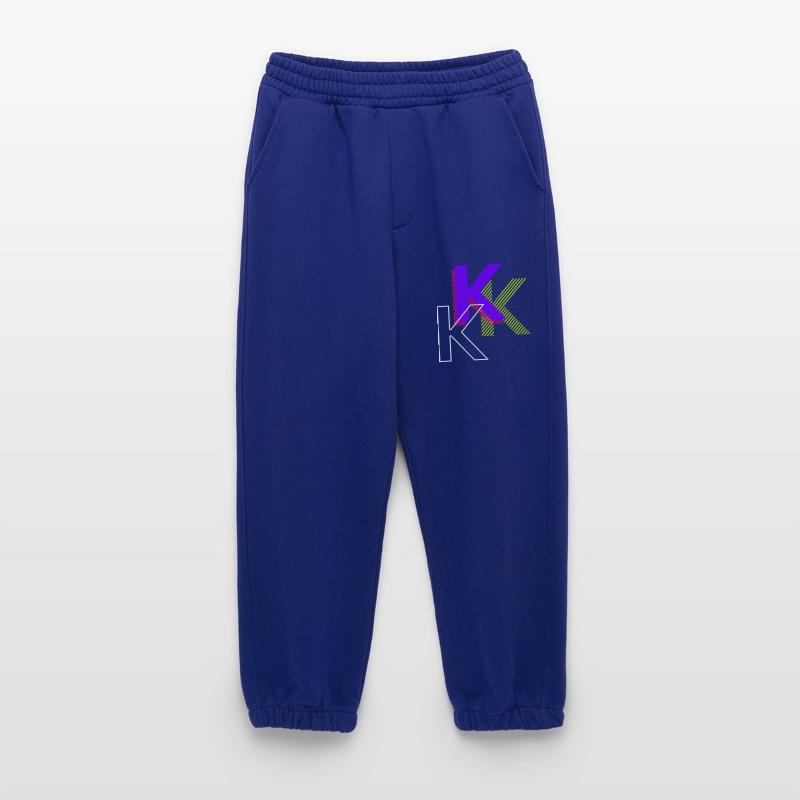 k - Conception de graffitis Pantalon de jogging bio épais fabriqué en UE