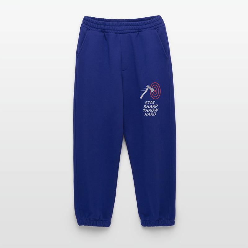 Funny Axe Throwing Meme Axe Me All Sharp Heavyweight Jogging Pants - made by SPREAD 