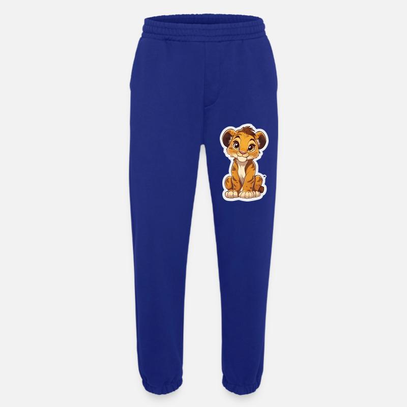 Löwe - Heavyweight Jogginghose - made by SPREAD  - Iconic Blue