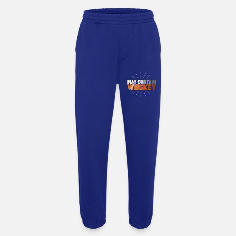 Whiskey Spruch Whiskeytrinker Whiskeyliebhaber - Heavyweight Jogginghose - made by SPREAD  - Iconic Blue