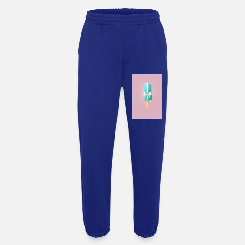 Pastell Popsicle Geschenkband - Heavyweight Jogginghose - made by SPREAD - Iconic Blue