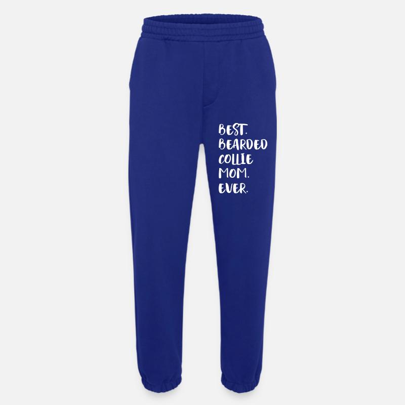 Bearded Collie - Heavyweight Jogginghose - made by SPREAD  - Iconic Blue