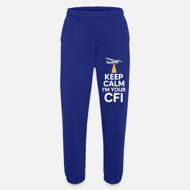 Fluglehrer Cfi Pilot Luftfahrtlehrer - Heavyweight Jogginghose - made by SPREAD - Iconic Blue