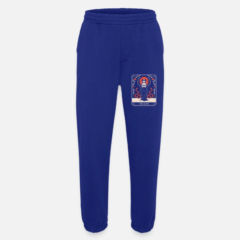 Lilith: Serpentenkraft im Rahmen - Heavyweight Jogginghose - made by SPREAD  - Iconic Blue