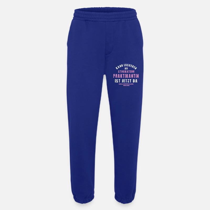 Plasterer Internship Plasterer Internship - Heavyweight Jogging Pants - made by SPREAD  - Iconic Blue