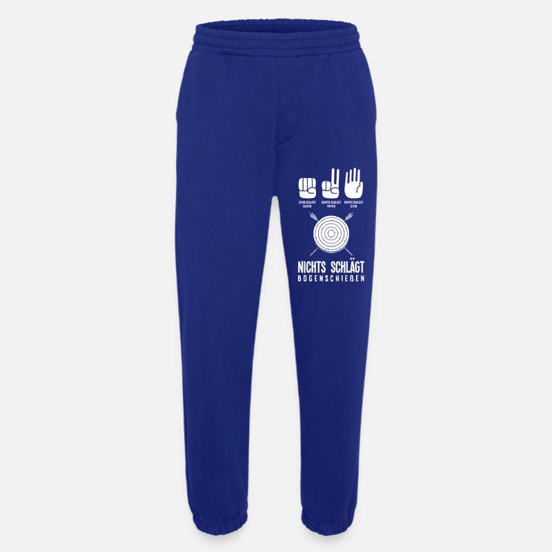 Ich gehe Bogenschießen - Heavyweight Jogginghose - made by SPREAD - Iconic Blue