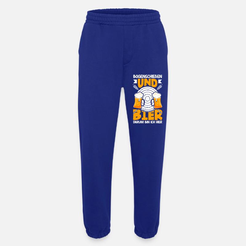 Ich gehe Bogenschießen - Heavyweight Jogginghose - made by SPREAD  - Iconic Blue