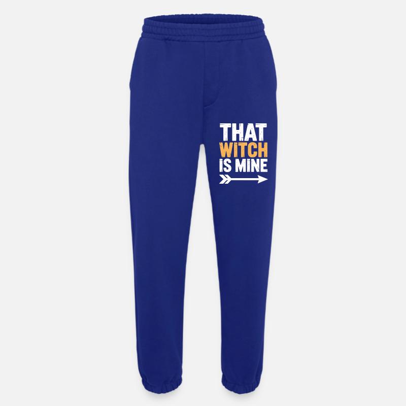 That witch is mine Halloween - Heavyweight Jogging Pants - made by SPREAD - Iconic Blue