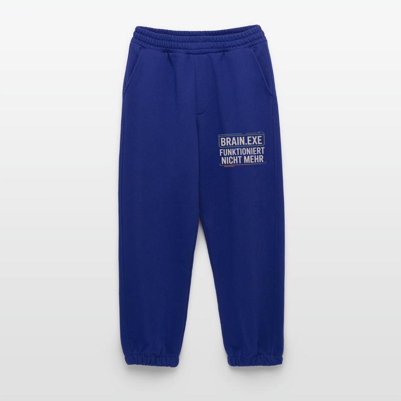 Brain.exe Doesn't Work Anymore – Funny Nerd Heavyweight Jogging Pants - made by SPREAD 