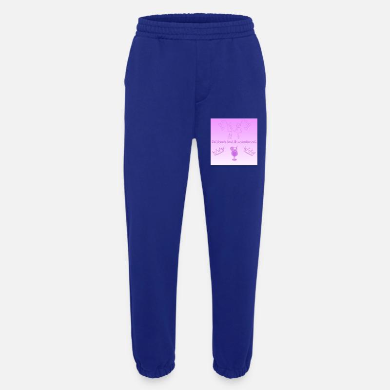 Sei frei laut und wunderVOLL - Heavyweight Jogginghose - made by SPREAD  - Iconic Blue