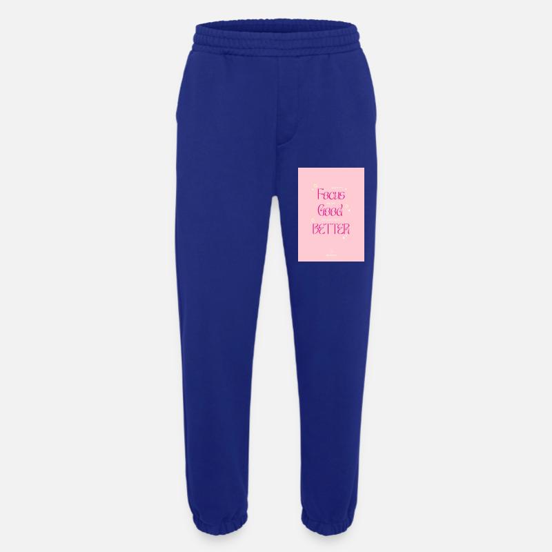 Wenn du dich auf das Gute konzentrierst, wird das Gute besser - Heavyweight Jogginghose - made by SPREAD  - Iconic Blue
