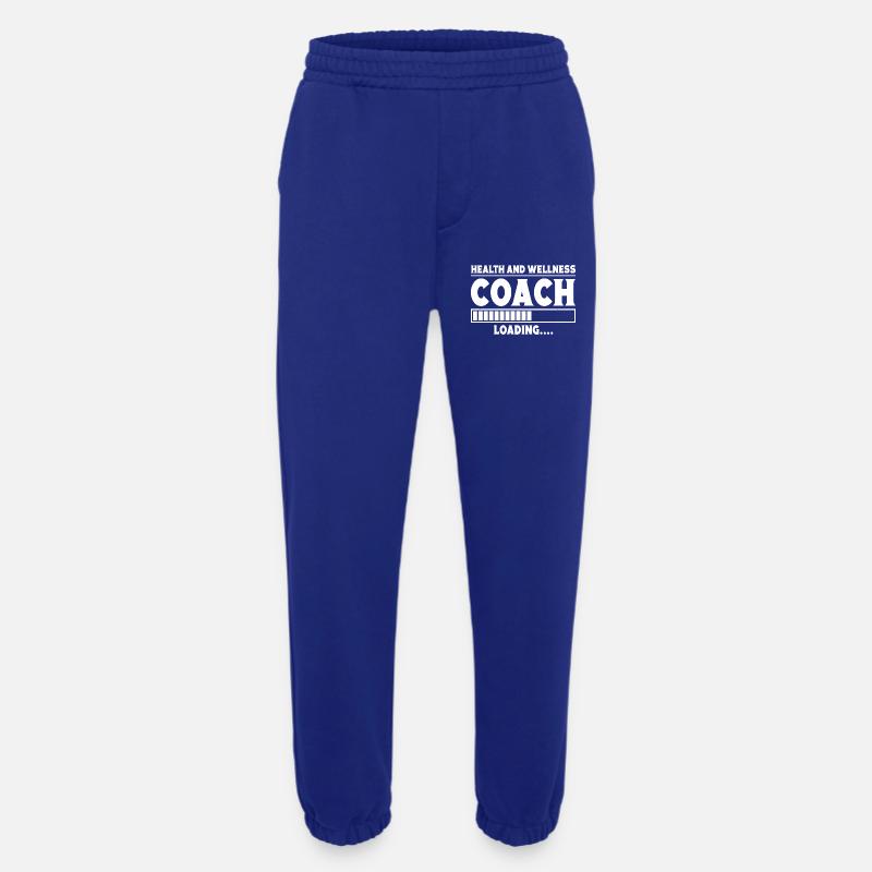 Powerlifting Bodybuilder Wellness Coach Loading - Heavyweight Jogging Pants - made by SPREAD  - Iconic Blue