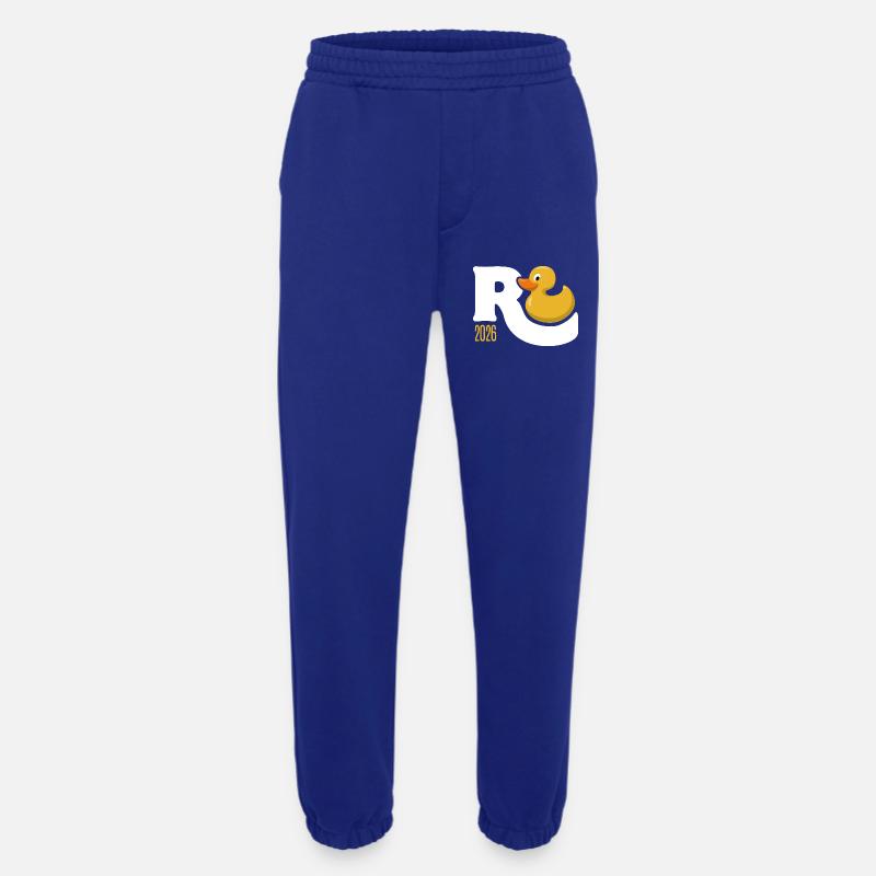 Gummiente Rente 2026 - Ruhestand - Pension - Heavyweight Jogginghose - made by SPREAD - Iconic Blue