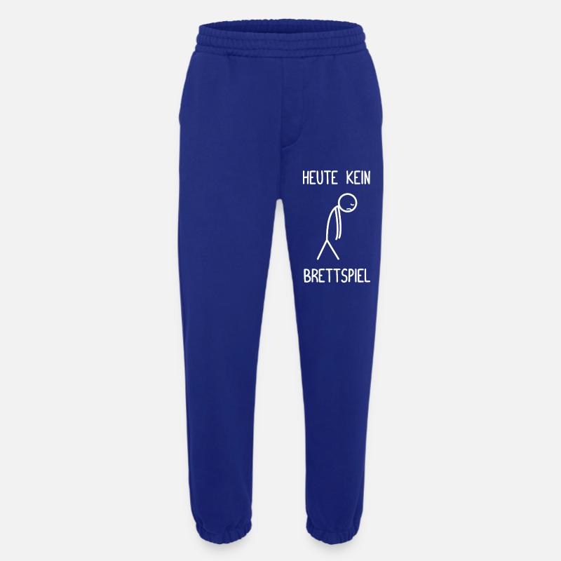 No board game today - Heavyweight Jogging Pants - made by SPREAD - Iconic Blue