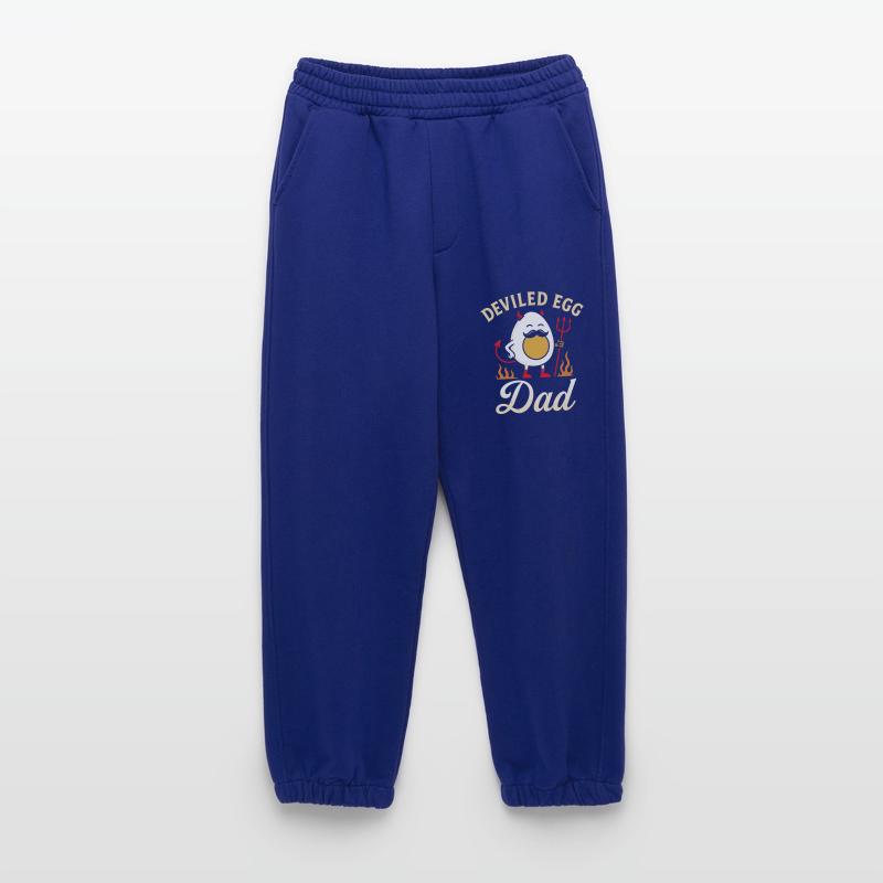 Deviled Egg Dad Thanskgiving Dinner Heavyweight Jogging Pants - made by SPREAD 