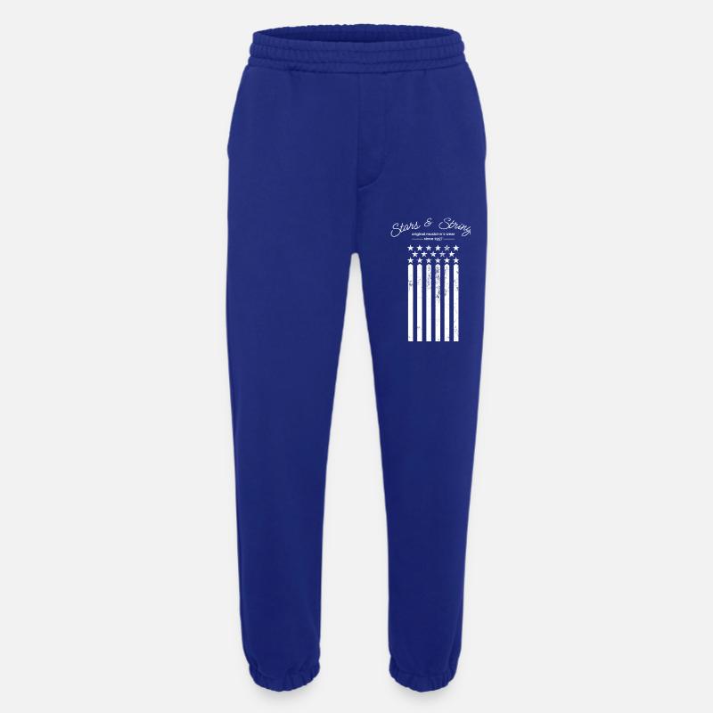 Stars and Strings - Heavyweight Jogginghose - made by SPREAD  - Iconic Blue