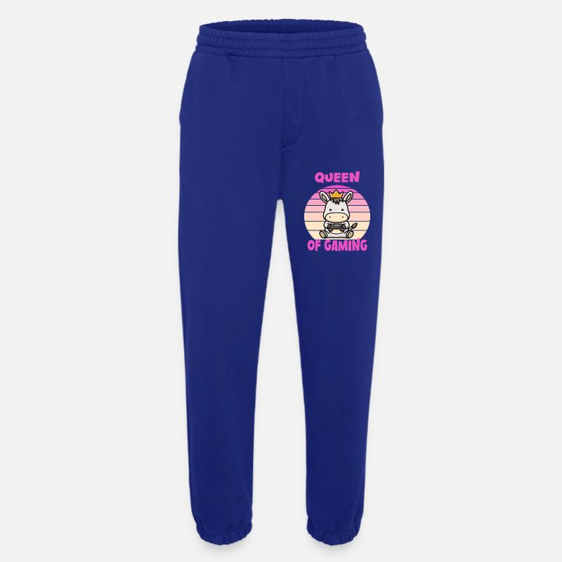 Gaming queen - Heavyweight Jogginghose - made by SPREAD  - Iconic Blue