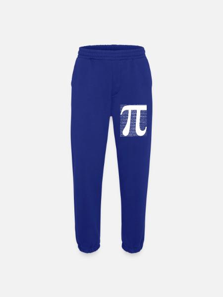 Pi Symbol in Linienkunst - Heavyweight Jogginghose - made by SPREAD  - Iconic Blue