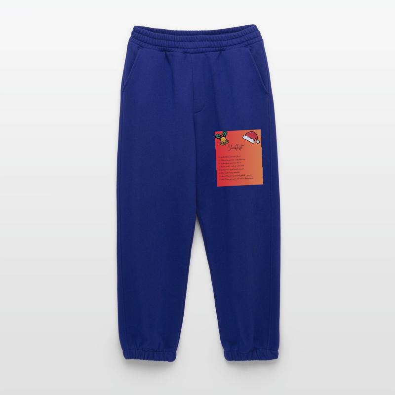 Weihnachts Checkliste Design Heavyweight Jogginghose - made by SPREAD 