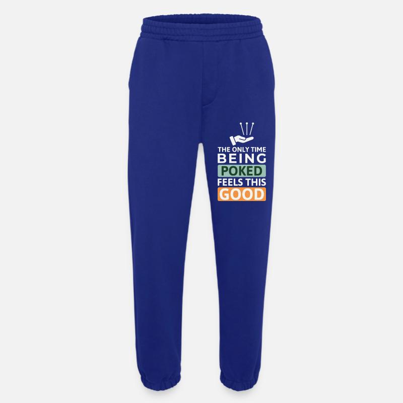 Licensed TCM Practitioner Expert Therapeutic  - Heavyweight Jogging Pants - made by SPREAD  - Iconic Blue