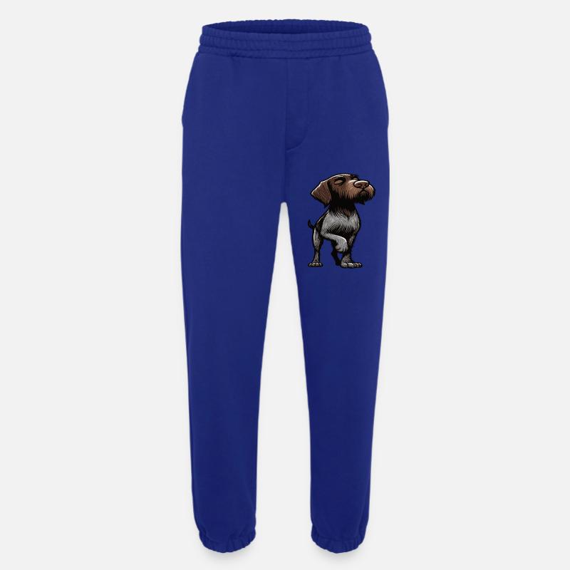 Deutsch Drahthaar Deutsch-Drahthaar Besitzer - Heavyweight Jogginghose - made by SPREAD  - Iconic Blue