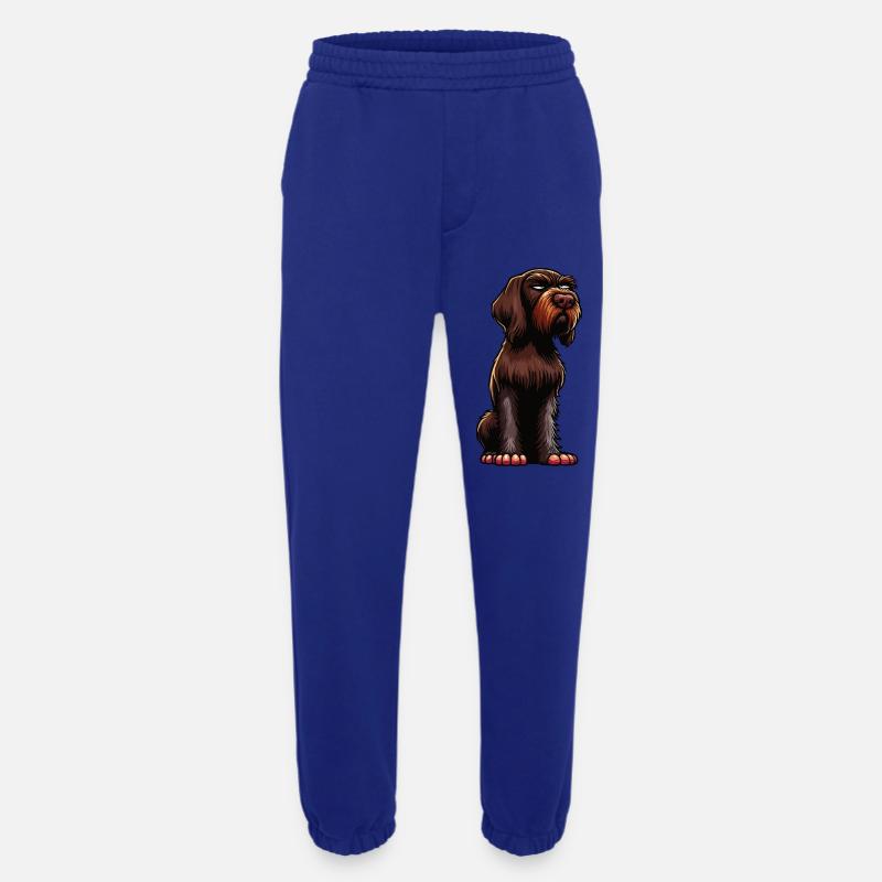 German Wirehaired German Wirehaired Owner - Heavyweight Jogging Pants - made by SPREAD  - Iconic Blue