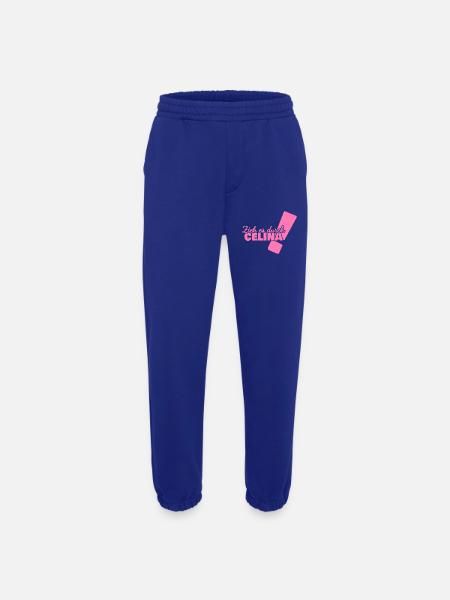 Prénom Celina - Pantalon de jogging bio épais fabriqué en UE - Iconic Blue