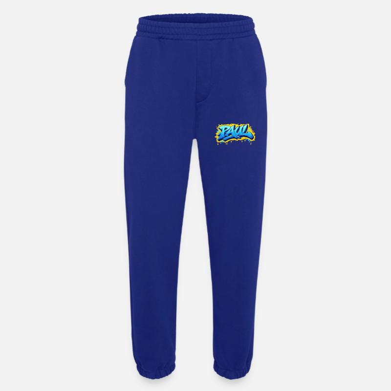 Graffiti PAUL Name Geschenk Ideal druckbar - Heavyweight Jogginghose - made by SPREAD  - Iconic Blue