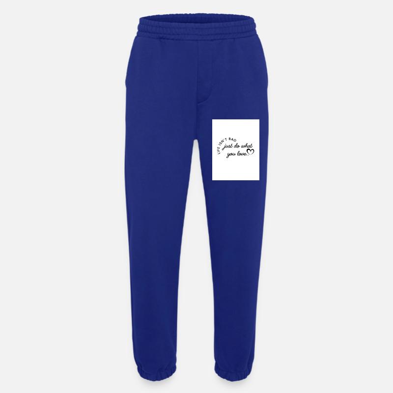 Fais ce que tu aimes - Pantalon de jogging bio épais fabriqué en UE - Iconic Blue