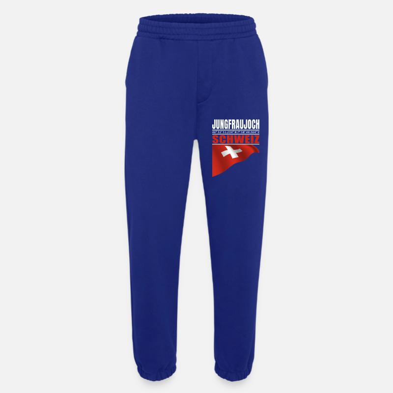 Jungfraujoch - Heavyweight Jogginghose - made by SPREAD  - Iconic Blue