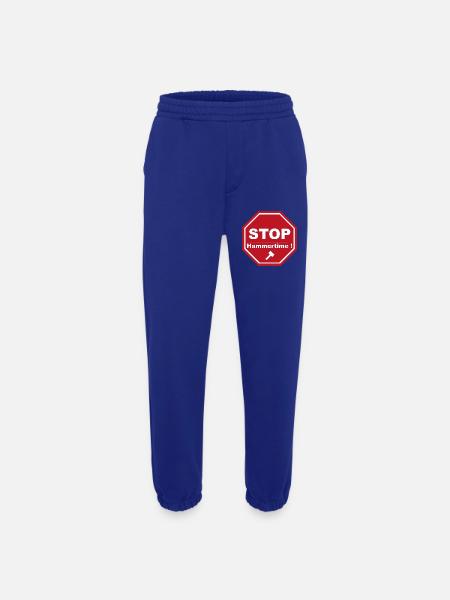 Stop Hammertime - Heavyweight Jogging Pants - made by SPREAD - Iconic Blue