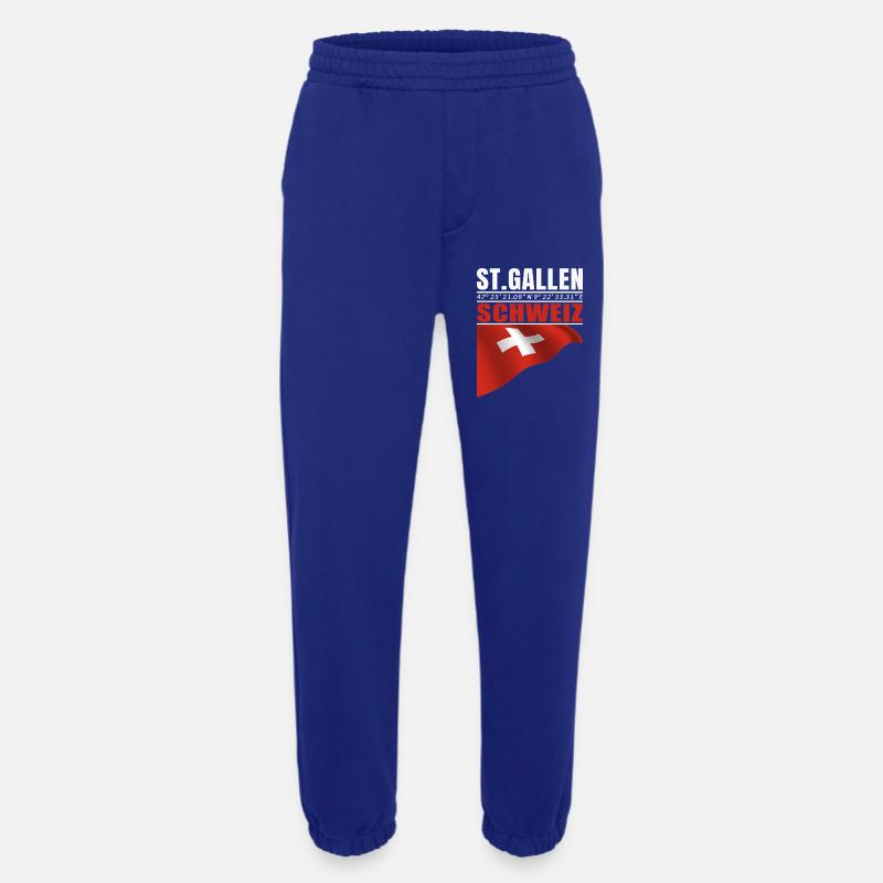 St. Gallen - Heavyweight Jogginghose - made by SPREAD  - Iconic Blue