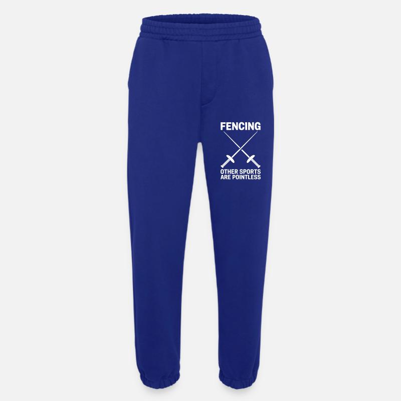 Fechten Sprüche Lustiges Fechten Geschenk - Heavyweight Jogginghose - made by SPREAD  - Iconic Blue