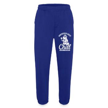 Undercover Agent Chill – Capybara - Heavyweight Jogginghose - made by SPREAD  - Iconic Blue - Vorne