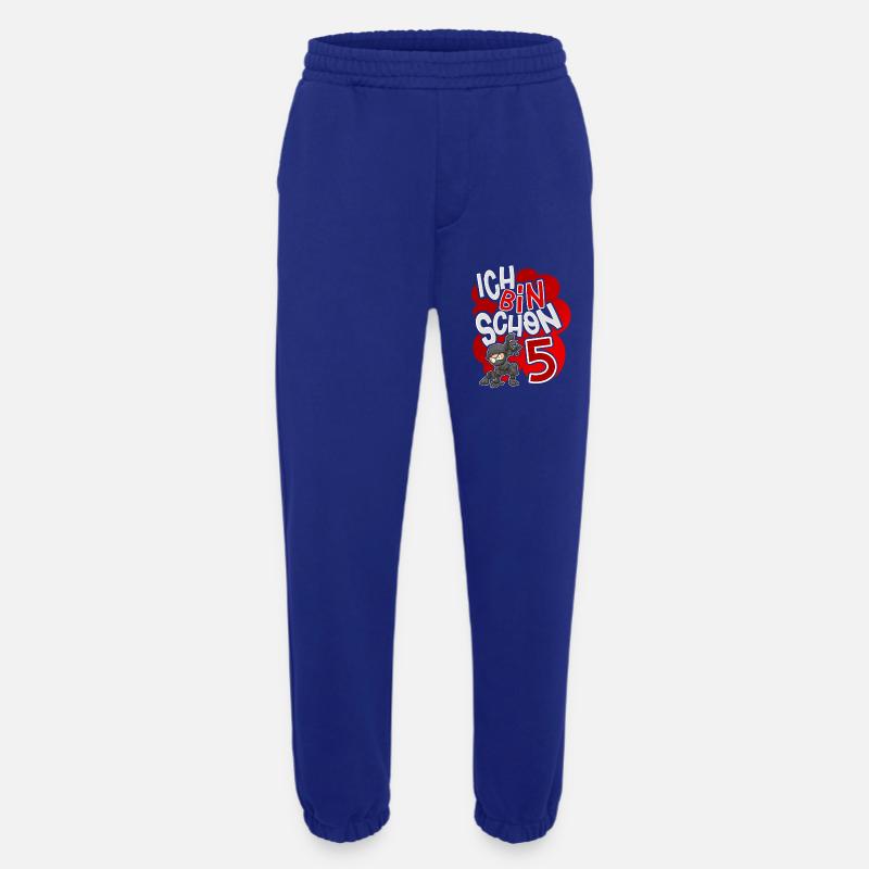 5e anniversaire de Ninja - Pantalon de jogging bio épais fabriqué en UE - Iconic Blue