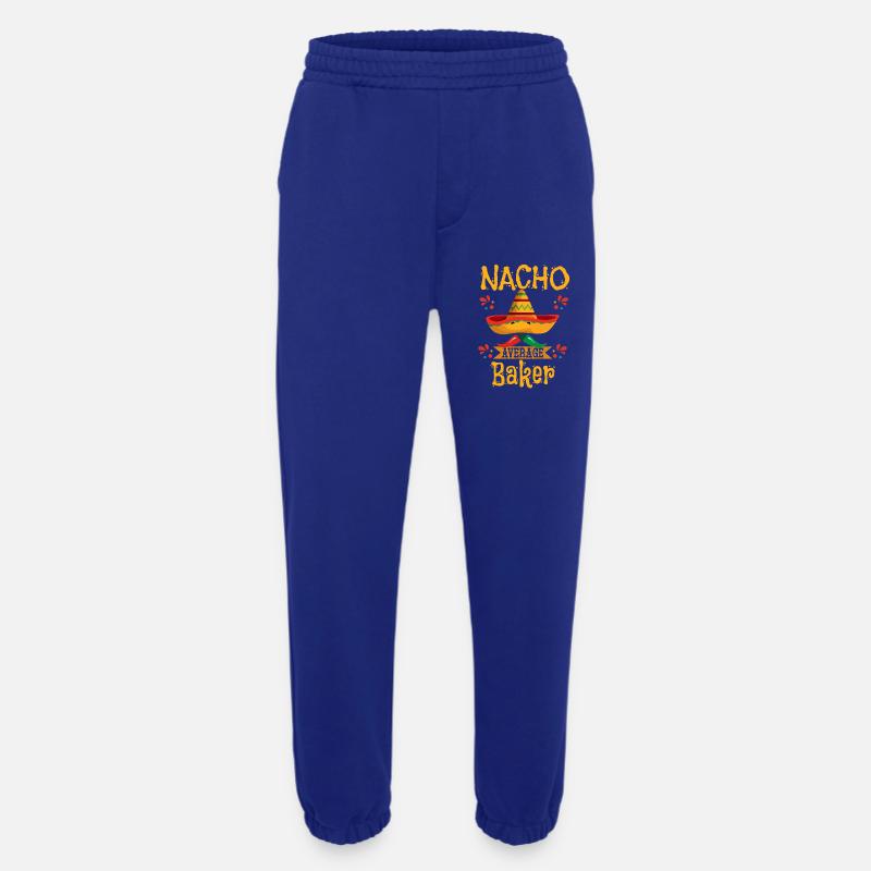 Nacho Average Baker - Heavyweight Jogging Pants - made by SPREAD  - Iconic Blue