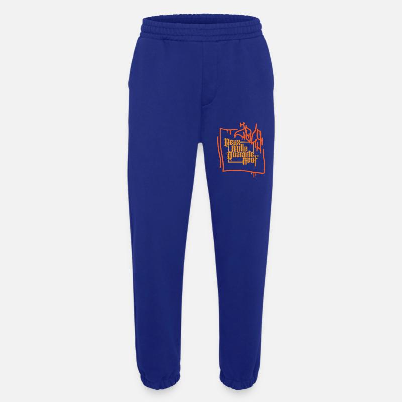 logo2049 - Heavyweight Jogginghose - made by SPREAD  - Iconic Blue