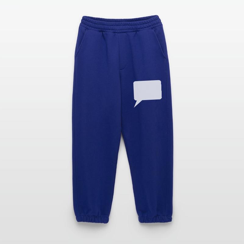 Personalize your own speech bubble comic Heavyweight Jogging Pants - made by SPREAD 