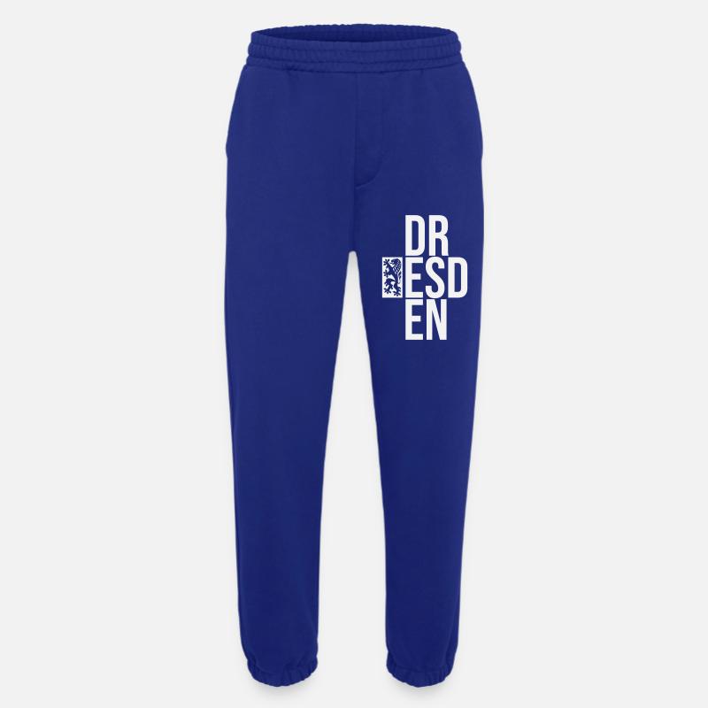 DR ESD EN - Heavyweight Jogginghose - made by SPREAD  - Iconic Blue