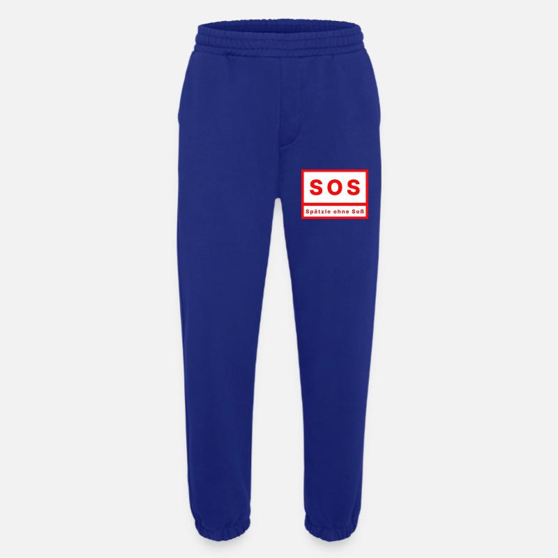 SOS Spätzle ohne Soß - Heavyweight Jogginghose - made by SPREAD - Iconic Blue